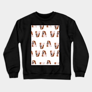 Dog pattern Crewneck Sweatshirt